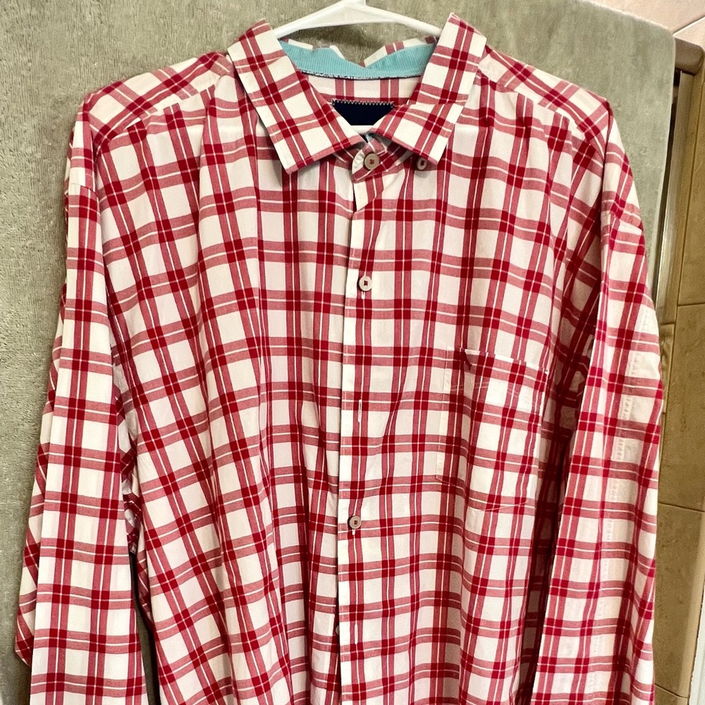Tommy Bahama button down long sleeve mens shirt